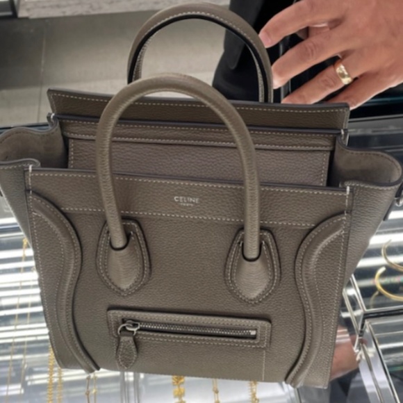 New with tags and dust bag Celine nano Grey - Picture 1 of 1